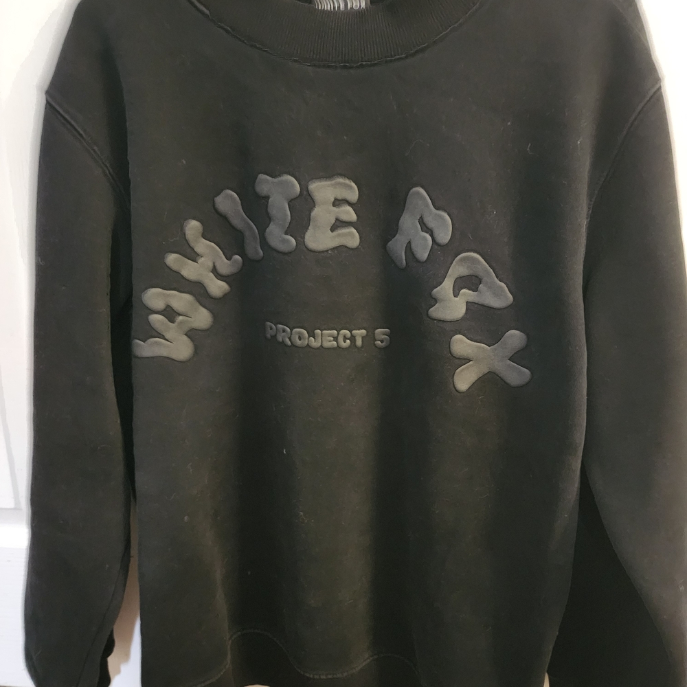 White Fox Boutique Black Crew Neck Sweater